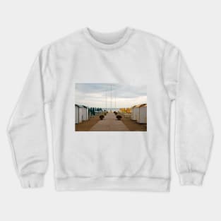 Deserted Grado Beach Crewneck Sweatshirt